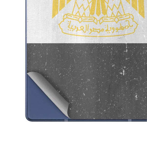 Egypt Flag Distressed Galaxy Z Fold6 Skin